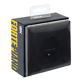  Розетка встраиваемая с заземлением, цвет черный, IEK FORTE&PIANO 