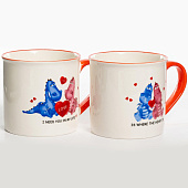 Кружка Я ТЕБЯ ЛЮБЛЮ, 300мл, МИКС 2 ДЕКОРА, NEW BONE CHINA 223-08018 Кружка Я ТЕБЯ ЛЮБЛЮ, 300мл, МИКС 2 ДЕКОРА, NEW BONE CHINA 223-08018