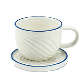 Чайная пара Dolce Ceramo. «Оушен», 10278386 Чайная пара Dolce Ceramo. «Оушен», 10278386