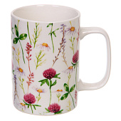 Кружка 400мл "Мелодия цветов", керамика, микс рисунков 323-0552 Кружка 400мл "Мелодия цветов", керамика, микс рисунков 323-0552