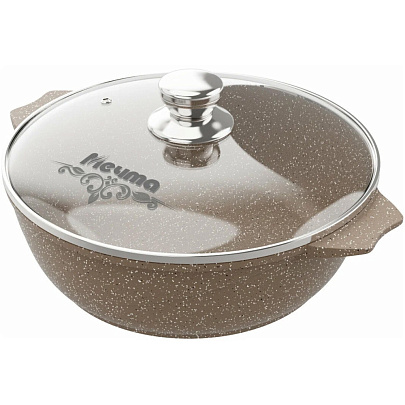 Жаровня Мечта Гранит Brown 4,0 л 34806 Жаровня Мечта Гранит Brown 4,0 л 34806