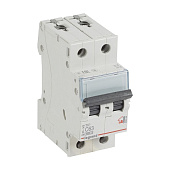 Выключатель авт. мод. 2п C 63А TX3 6кА Leg 404048 Выключатель авт. мод. 2п C 63А TX3 6кА Leg 404048