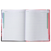 Бизнес-блокнот А5 80л блок клетка 5-ти цв. тв. обл. матов.лам. 3D фольга 3D лак Black Cat (20) /80ББ5лофлВ1_30991/ Бизнес-блокнот А5 80л блок клетка 5-ти цв. тв. обл. матов.лам. 3D фольга 3D лак Black Cat (20) /80ББ5лофлВ1_30991/