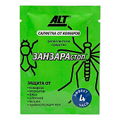  Салфетки  от комар Ратокс (Zanzara) 1шт. 