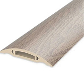 Порог пластик 42ммх0,9м с монт.каналом №211 Дуб рустик/Идеал Порог пластик 42ммх0,9м с монт.каналом №211 Дуб рустик/Идеал