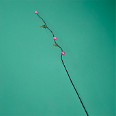  Интерьерный декор из бамбука, цветы пластик 200 см фиолетовый   7779962 