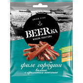  Beerka, горбуша, вяленые ломтики, 25 г 