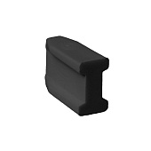  Стяжка Н швеллер «Бабочка Hoffmanna» черный 10 шт 