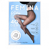  Колготки женские FEMINA NEW VITA 40 den (nero, р.5) 