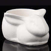 Подсвечник на 1 свечу «Заяц», 9?6?4 см, натуральный, гипс 10896152 Подсвечник на 1 свечу «Заяц», 9?6?4 см, натуральный, гипс 10896152