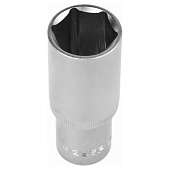 Головка торцовая (1/2")FLANK удлиненная, 24мм, ЗУБР Головка торцовая (1/2")FLANK удлиненная, 24мм, ЗУБР