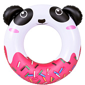 Надувной круг Пончик d55см с изображением животного, для детей 4-8 лет, 37595 Надувной круг Пончик d55см с изображением животного, для детей 4-8 лет, 37595