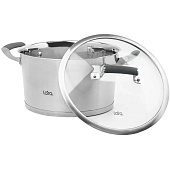  Кастрюля 5,5 л, d 24 см LARA LR02-281 ВЕНЕРА 