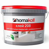 Клей универсальный для напольных покрытий 208 Хомакол 1л/1,3кг Клей универсальный для напольных покрытий 208 Хомакол 1л/1,3кг