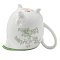  Молочник WY Bloomware, 250мл. белый,  фарфор,зелёный 10791193 