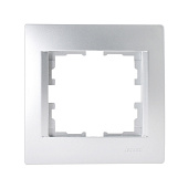 Рамка 1-м матовое серебро Карина Рамка 1-м матовое серебро Карина