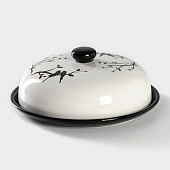 Блинница «Весенний вечер» d=23 см белый 7550287 Блинница «Весенний вечер» d=23 см белый 7550287