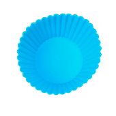  Формы для кексов  «Риб.Круг» силикон  МИКС (уп.6 шт) 