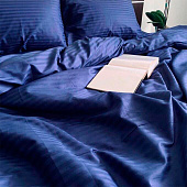  Комплект постельного белья Mariya DeLuxe, евро, наволочки 50х70 см, С-КПБ-евро-персидский синий 