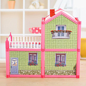 Дом для кукол, двухэтажный, с аксессуарами 442534 Дом для кукол, двухэтажный, с аксессуарами 442534