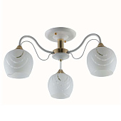  Люстра классическая 10067/3FGD+WT WT 40Вт E27 S=7м2 /ЭкономСвет 