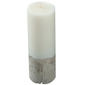 Свеча-цилиндр "Бетон", 5х14 см, 10804015 Свеча-цилиндр "Бетон", 5х14 см, 10804015
