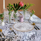 Скатерть (саржа) Этель Palm leaves 149х180 см Скатерть (саржа) Этель Palm leaves 149х180 см