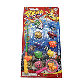 Набор Рыбалка (спиннинг + 10рыбок + сачок), 555-63 Набор Рыбалка (спиннинг + 10рыбок + сачок), 555-63