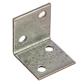 Уголок мебельный широкий 25х25х25x1,5мм, цинк Уголок мебельный широкий 25х25х25x1,5мм, цинк