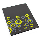 Папка пластиковая 40 прозрачных вкладышей А4 600 мкм Alingar карман на корешке, черная матовая, ALBC274 Папка пластиковая 40 прозрачных вкладышей А4 600 мкм Alingar карман на корешке, черная матовая, ALBC274