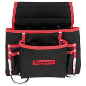  Подсумок поясной, 8 карманов, держатель для молотка, для клещей, Matrix 