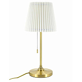  Светильник настольный НТ-707 40Вт Е27 латунь/молочн белый металл /Artstyle 