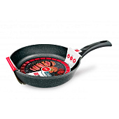 Сковорода 24см "Каменная", Черный гранит, НЕВА 18124 Сковорода 24см "Каменная", Черный гранит, НЕВА 18124