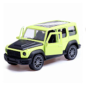 Машина металлическая Автоград "Джип", 1:36, инерция, открываются двери, зеленый, 10292552 Машина металлическая Автоград "Джип", 1:36, инерция, открываются двери, зеленый, 10292552