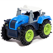 Трактор-перевёртыш Автоград Хозяин фермы, цвет синий, 7652112 Трактор-перевёртыш Автоград Хозяин фермы, цвет синий, 7652112