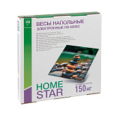 Весы напольные электронные HOMESTAR HS-6006C стеклянная поверхность до 150 кг