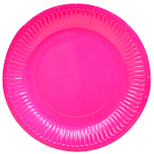 Набор бумажных тарелок 20 шт. "Partypink" (230 мм) Набор бумажных тарелок 20 шт. "Partypink" (230 мм)