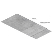 Плита цементная влагостойкая 1200х600х12мм /АрмПанель Распил Плита цементная влагостойкая 1200х600х12мм /АрмПанель Распил