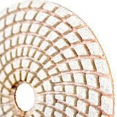 Круг алмазный гибкий шлифовальный "Черепашка" 100мм, Р100 мокрое шлифование Круг алмазный гибкий шлифовальный "Черепашка" 100мм, Р100 мокрое шлифование