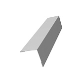 Планка угла наружного 0,4х50х50 L=2м (RAL 9003 Сигнальный белый) Планка угла наружного 0,4х50х50 L=2м (RAL 9003 Сигнальный белый)