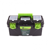  Ящик для инструмента 16”, 410х210х195мм, пластиковый с органайзерами, Сибртех 