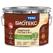 Защитный состав Биотекс Универсал махагон 9л Защитный состав Биотекс Универсал махагон 9л