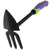 Мотыжка садовая комбинированная с фиолетовой ручкой1035-4 Мотыжка садовая комбинированная с фиолетовой ручкой1035-4