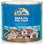 Эмаль ПФ-115 глянц белая RAL 9003 Эксперт 0,4кг Эмаль ПФ-115 глянц белая RAL 9003 Эксперт 0,4кг