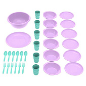 Набор для пикника "Вечеринка" на 6 персон 32предм АП 184 Набор для пикника "Вечеринка" на 6 персон 32предм АП 184