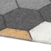 Коврик придверный грязезащитный Гамма 60х90, серый 7061142 Коврик придверный грязезащитный Гамма 60х90, серый 7061142