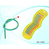  Набор карандашей чернографитных 5шт. BASIR ГИБКИЙ, с ластиком, /МС-3206-5/МС-3205-5/ 