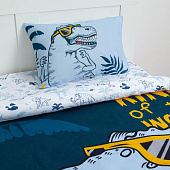 Комплект постельного белья Этель 1.5 сп T-Rex king 100% хл, бязь 4702792 Комплект постельного белья Этель 1.5 сп T-Rex king 100% хл, бязь 4702792