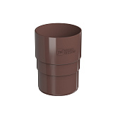 Муфта трубы ПВХ D125/82 коричневый /Технониколь Муфта трубы ПВХ D125/82 коричневый /Технониколь
