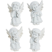 Фигурка декоративная Ангел, 4,5х5х5 см, микс, 799011 Фигурка декоративная Ангел, 4,5х5х5 см, микс, 799011